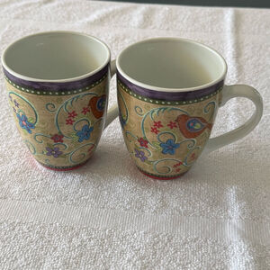 Mary Gartner Lakeside Design Printed Mug Set of 2